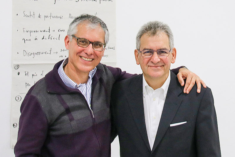 Prof. Joan Ramon Alabart und Hansjörg Witt